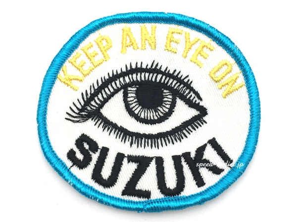 70's VINTAGE SUZUKI KEEP AN EYE ON WAPPEN��70s������������åڥ��