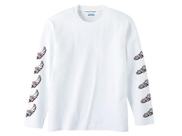 5THE HELMET UNDERGROUND L/S T-shirtʥإåȥ饦TġWHITE