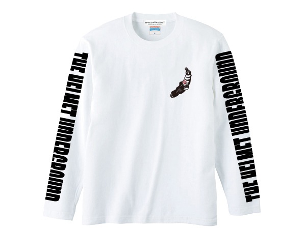 µTHE HELMET UNDERGROUND L/S T-shirt�ʥإ��åȥ���������饦���T����ġ�WHITE