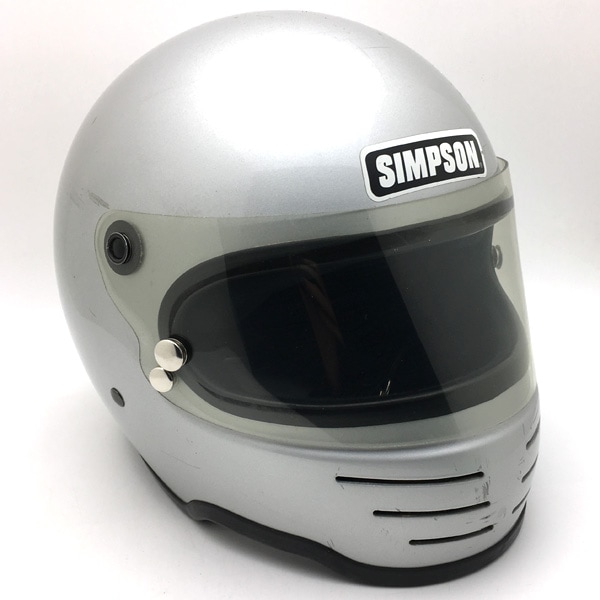 Ȣ ��°�� ������������� SIMPSON M61 SILVER 58cm