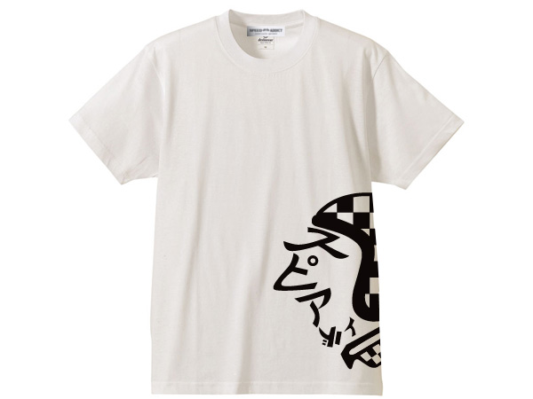 SPEED ADDICT TRADE MARK �����ɥץ��� T-shirt�ʥ��ԡ��ɥ��ǥ����ȥȥ졼�ɥޡ��������ɥץ���T����ġ� 