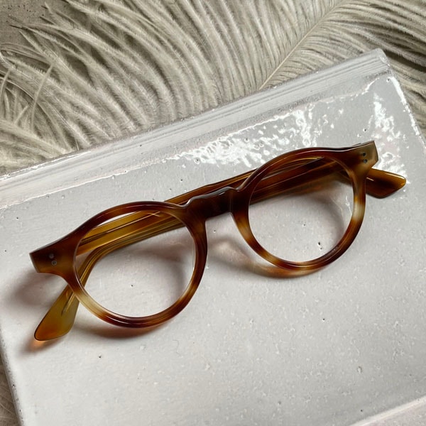 50's FRANCE Panto Frame�ʥѥ�� �ᥬ�ͥե졼���Tortoise