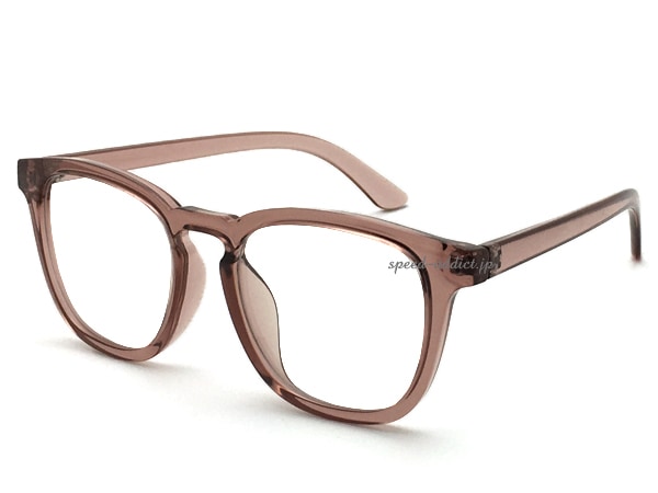 ANTI-FOG PC SQUARE WELLINGTON SUNGLASS�ʥ�����ե���PC���������������ȥ󥵥󥰥饹��CLEAR BROWN �� CLEAR