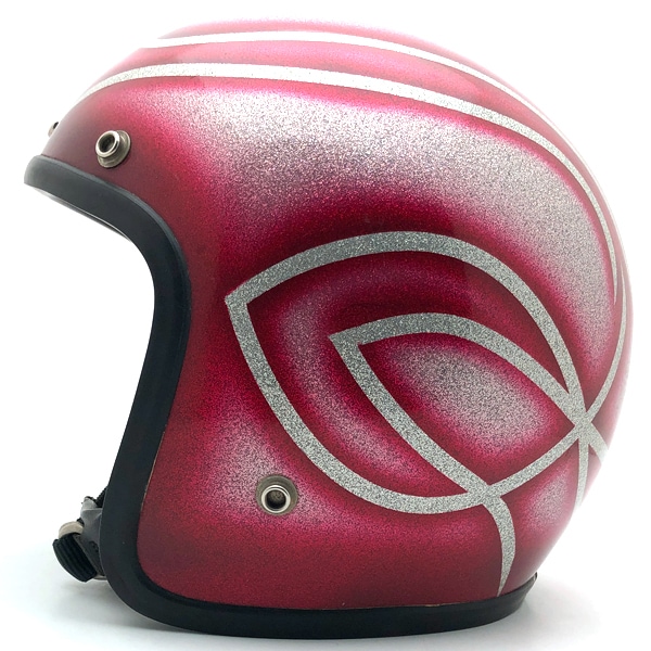 Dead Stock  PREMIER GEOMETRIC FLAMES PINK 59cm