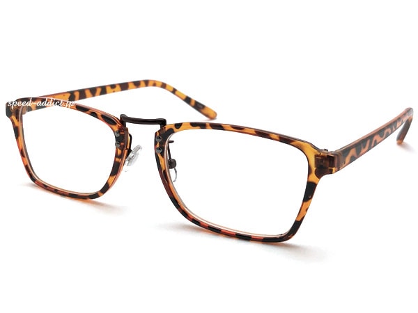 SQUARE BRIDGE SUNGLASS�ʥ��������֥�å����󥰥饹�˱�ä��٤ù� �� CLEAR