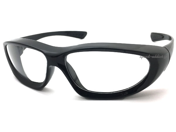 BIKER SHADE ��ʴ���������ɿ� ANTI-FOG�ʥХ������������ɲ�ʴ���������ɿХ�����ե�����BLACK �� CLEAR