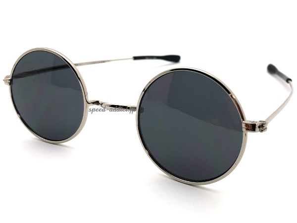 NOSE PADLESS METAL �ݴ�� SUNGLASS�ʥΡ����ѥåɥ쥹�᥿��饦��ɥ��󥰥饹��SILVER �� SMOKE
