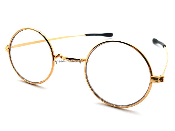 NOSE PADLESS METAL �ݴ�� SUNGLASS�ʥΡ����ѥåɥ쥹�᥿��饦��ɥ��󥰥饹��GOLD �� CLEAR