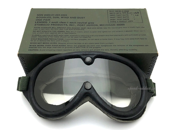 ���Ʒ������ʡ�Dead Stock ���� Ȣ�� M44 SUN WIND AND DUST GOGGLE��GI�ǥåɥ��ȥå����󥦥���ɥ����ȥ��������BLACK
