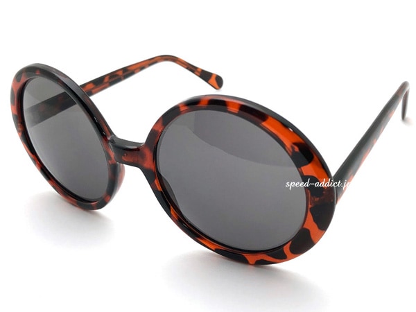 BIG OVAL SUNGLASS�ʥӥå������Х륵�󥰥饹�ˤ٤ù� �� SMOKE