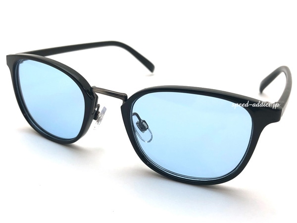 CLASSIC METAL BRIDGE BOSTON SUNGLASS�ʥ��饷�å��᥿��֥�å��ܥ��ȥ󥵥󥰥饹��BLACK �� LIGHT BLUE