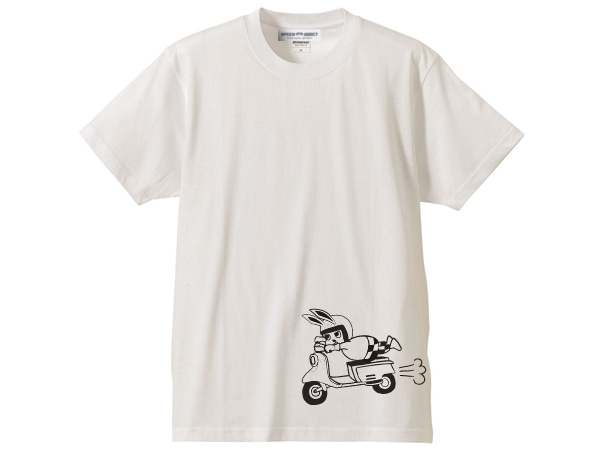 CHECKER RABBIT �����ɥץ��� T-SHIRT�ʥ����å�����ӥåȥ����ɥץ���T����ġ�
