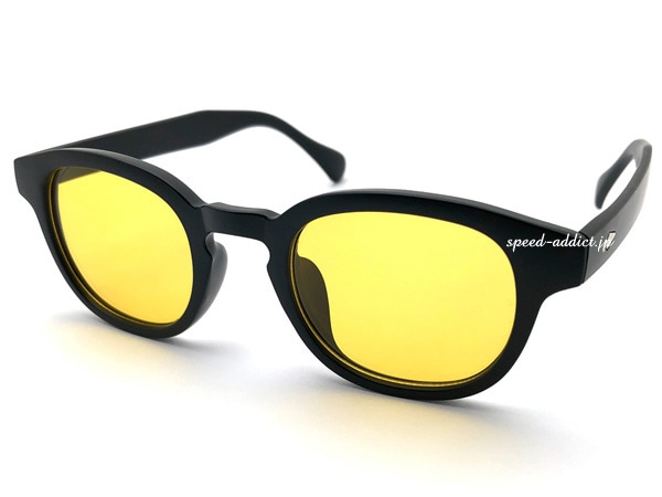 KEYHOLE BRIDGE BOSLLINGTON SUNGLASS�ʥ����ۡ���֥�å��ܥ����ȥ󥵥󥰥饹�˱�ä�BLACK �� YELLOW