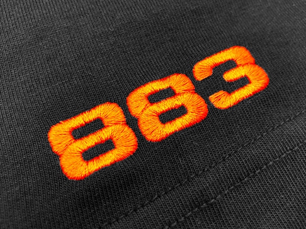 883 �ɽ� T-shirt�ʥѥѥ���ɽ�T����ġ�BLACK