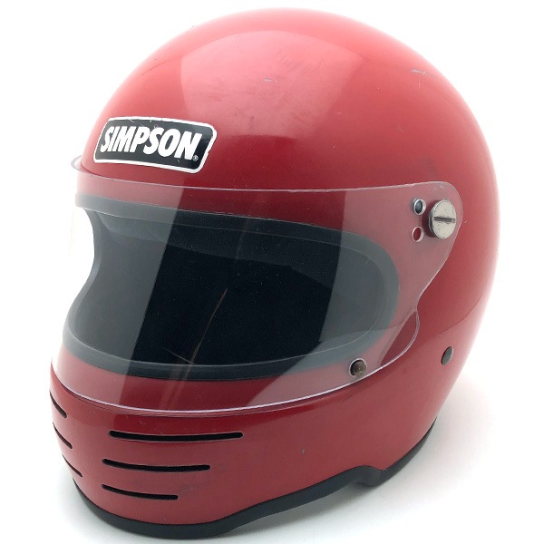 BHVシールド付 SIMPSON M62 RED 58cm | SPEED ADDICT BHVシールド付 SIMPSON M62 RED 58cm | SPEED ADDICT