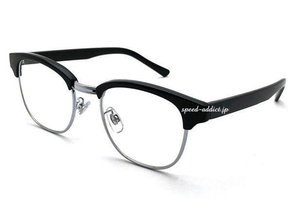 SIRMONT BROW LEXINGTON SUNGLASS�ʥ������ȥ֥����쥭����ȥ󥵥󥰥饹��BLACK/SILVER �� CLEAR