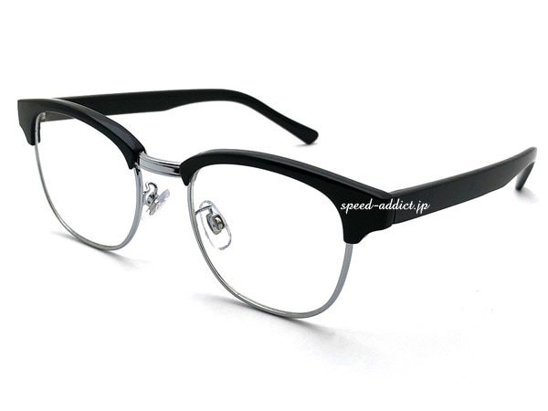 SIRMONT BROW LEXINGTON SUNGLASS�ʥ������ȥ֥����쥭����ȥ󥵥󥰥饹��BLACK/SILVER �� CLEAR