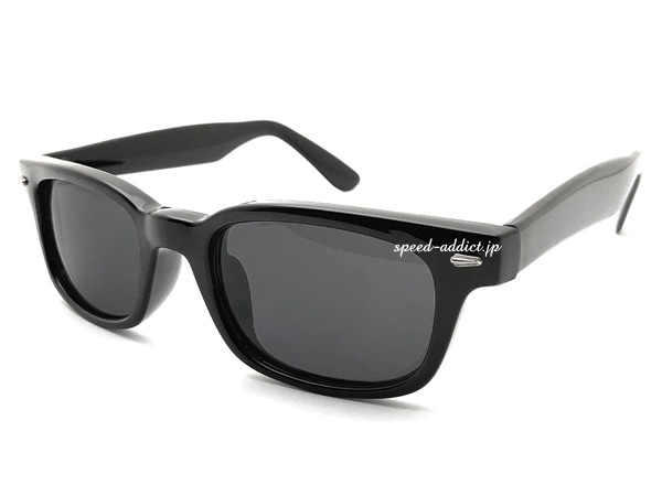 CLASSIC SQUARE NARROW WELLINGTON SUNGLASS�ʥ��饷�å����������ʥ����������ȥ󥵥󥰥饹��BLACK �� SMOKE