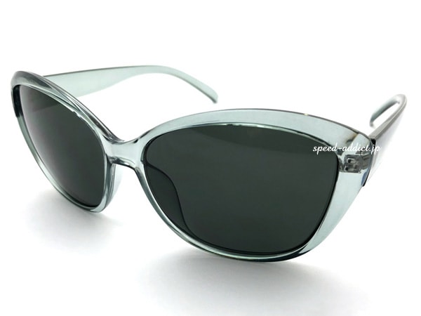 SQUARE CAT'S EYE SUNGLASS�ʥ�����������åĥ������󥰥饹��CLEAR LIGHT SMOKE �� SMOKE