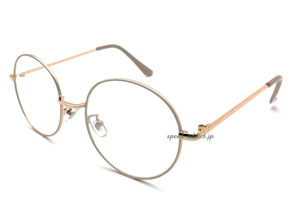 �����Ƥ� �ݴ�� SUNGLASS�ʼ����Ƥ��饦��ɥ��󥰥饹��GOLD/BEIGE �� CLEAR