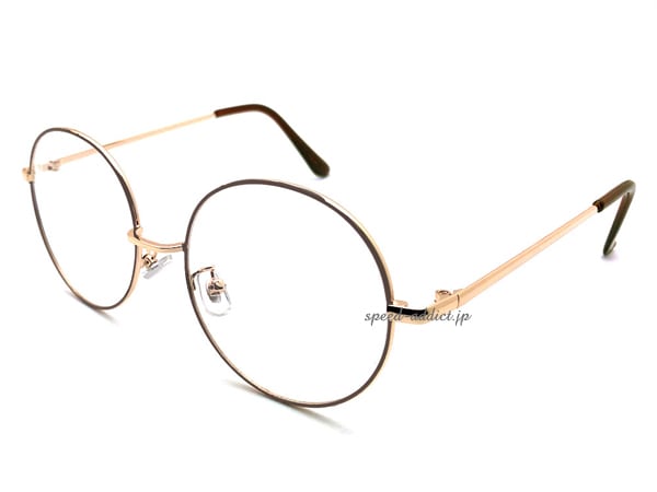�����Ƥ� �ݴ�� SUNGLASS�ʼ����Ƥ��饦��ɥ��󥰥饹��GOLD/DARK BROWN �� CLEAR