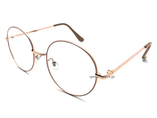 �����Ƥ� �ݴ�� SUNGLASS�ʼ����Ƥ��饦��ɥ��󥰥饹��GOLD/BROWN �� CLEAR
