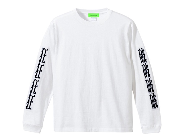 ������ L/S T-shirt�ʤ��뤯��ѡ����󥰥��꡼��T����ġ�WHITE