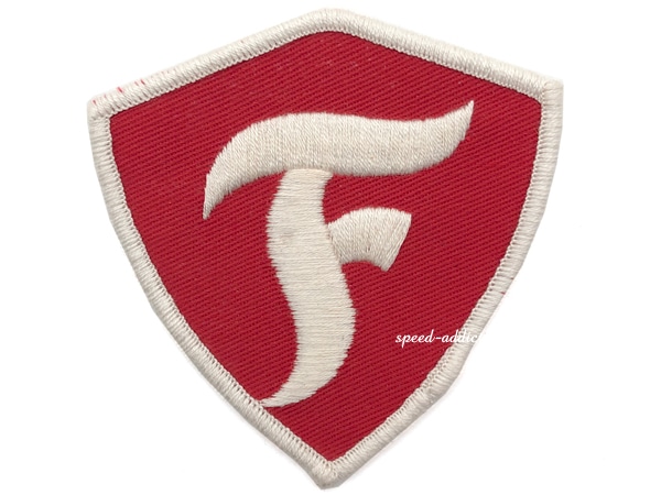 60s 70s　刺繍　ワッペンFirestone 　ファイヤーストーン　つなぎ 60's Firestone WAPPEN （60sファイアストンワッペン）SHIELD 大