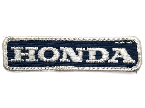 60's VINTAGE HONDA WAPPEN（60sホンダワッペン）NAVY | SPEED ADDICT