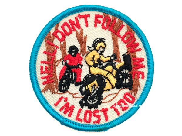 60's VINTAGE HELL! DON'T FOLLOW ME I'M LOST TOO WAPPEN ��60s�ӥ�ơ�����åڥ��