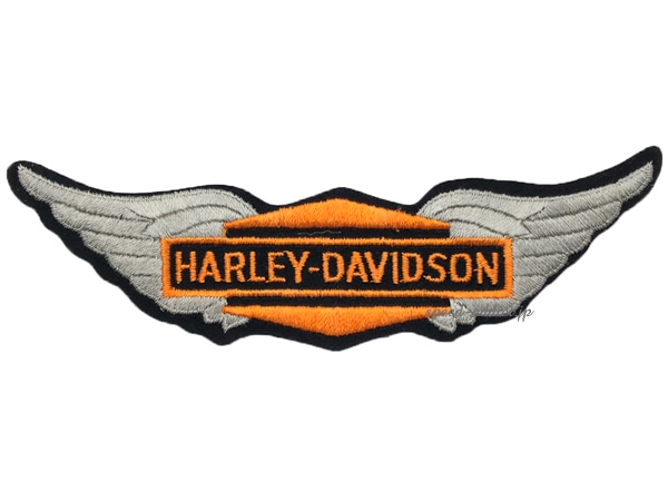 希少品　80s ハーレーダビッドソン　ワッペン　アイロンプリント　ビンテージ 当時物 Harley-Davidson ビンテージ ハーレーダビッドソン