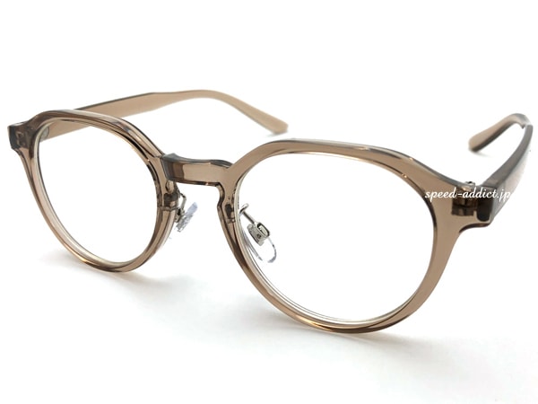 CROWN PANTO BOSTON SUNGLASS�ʥ��饦��ѥ�ȥܥ��ȥ󥵥󥰥饹��CLEAR BROWN �� CLEAR