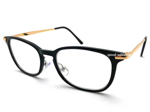 KEYHOLE BRIDGE SQUARE WELLINGTON SUNGLASSʥ֥ۡåȥ󥵥󥰥饹BLACK/GOLD  CLEAR