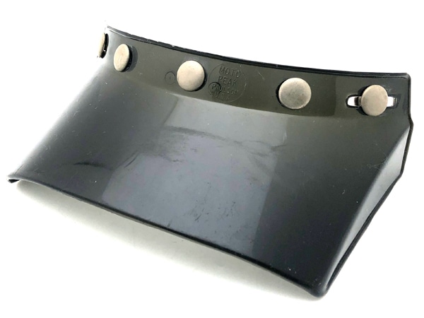 70's USA�� VINTAGE PAULSON MOTO PEAK VISOR 5snap��70s�ӥ�ơ����ݡ��륽���ȥԡ����Х�����5���ʥåס�SMOKE 