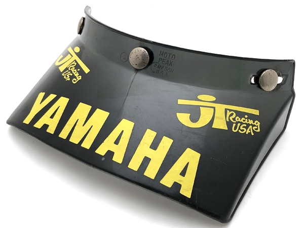 70's USA�� VINTAGE PAULSON MOTO PEAK VISOR 3snap��70s�ӥ�ơ����ݡ��륽���ȥԡ����Х�����3���ʥåס�SMOKE