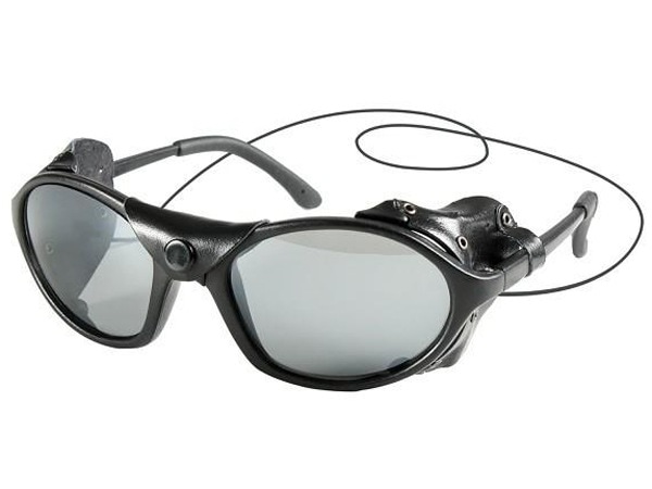 LEATHER SIDE COVER BIKER SHADEʥ쥶ɥСХɡ˱äBLACK  SMOKE