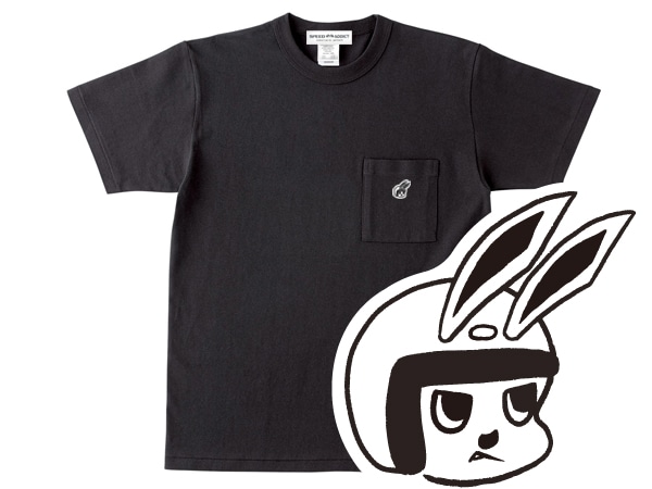 CHECKER RABBIT POCKET T-shirt�ʥ����å�����ӥåȥݥ��å�T����ġ˥��ߥ���
