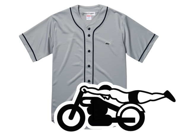 ԡɥǥ BASEBALL SHIRTʶSPEED ADDICT١ܡ륷ġGRAY
