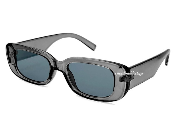 CHICANO SQUARE NARROW SUNGLASSʥΥʥ󥰥饹CLEAR GRAY  LIGHT SMOKE