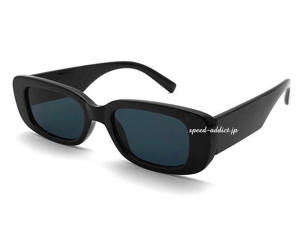 CHICANO SQUARE NARROW SUNGLASS�ʥ������Υ��������ʥ������󥰥饹��BLACK �� SMOKE
