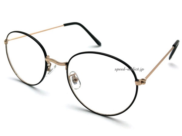 ���� METAL BOSTON SUNGLASS�ʼ����᥿��ܥ��ȥ󥵥󥰥饹��BLACK/GOLD �� CLEAR