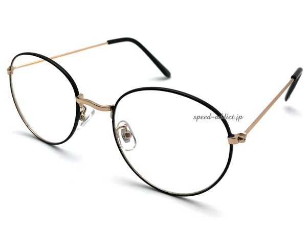  METAL BOSTON SUNGLASSʼ᥿ܥȥ󥵥󥰥饹BLACK/GOLD  CLEAR