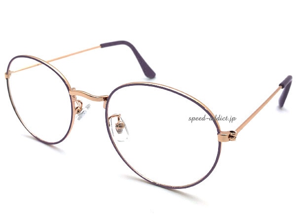 ���� METAL BOSTON SUNGLASS�ʼ����᥿��ܥ��ȥ󥵥󥰥饹��PURPLE/GD �� CLEAR