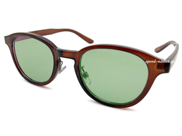 BOSLLINGTON SUNGLASS for JAPANESE�ʥܥ����ȥ󥵥󥰥饹for����ѥˡ�����BROWN CLEAR �� LIGHT GREEN