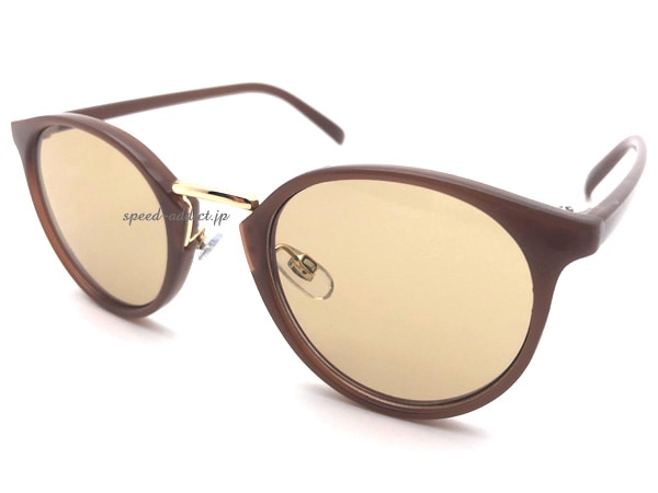 GOLD BRIDGE BOSTON SUNGLASS�ʥ�����ɥ֥�å��ܥ��ȥ󥵥󥰥饹��BROWN CLEAR �� LIGHT BROWN