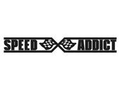 SPEED ADDICT CHECKER FLAGS T-shirt�ʥ��ԡ��ɥ��ǥ����ȥ����å����ե�å�T����ġ�WHITE