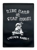 CHECKER RABBIT �ָ��ڥ������ʥ����å�����ӥåȡ� BLACK �� WHITE