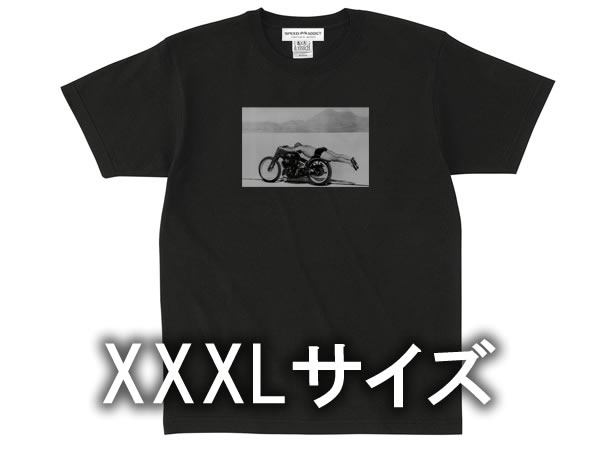 XXXL������ SPEED ADDICT �ե��ȥץ��� T-shirt��3XL SIZE ���ԡ��ɥ��ǥ����ȥ���ġ�BLACK