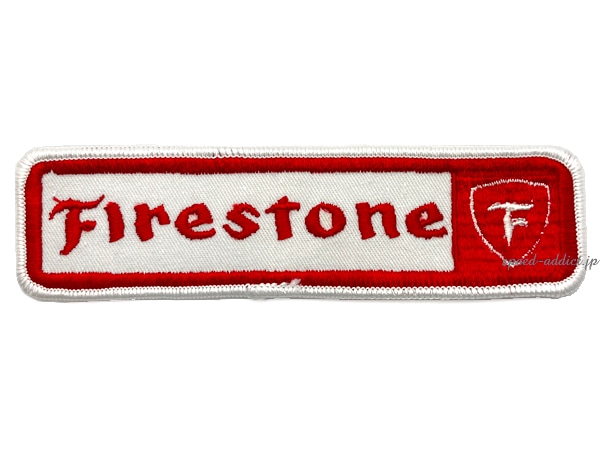 60's Firestone WAPPEN（60'sファイアストンワッペン）SQUARE 小