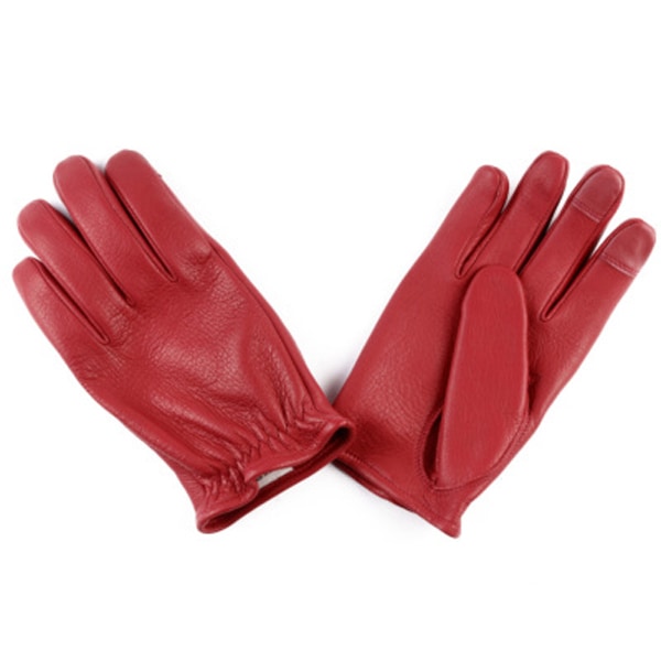 GMG DEER SKIN GLOVE ���硼�ȥꥹ�� GMG-07��GMG�ǥ��������󥰥����֥��硼�ȥꥹ��GMG-07��RED